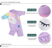 Conjunto de Natación de Moda para Niñas Pequeñas 2025 Traje de Baño de Surf con Gorra - details 20