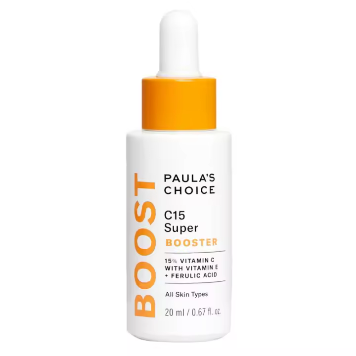 Paula's Choice BOOST C15 Super Booster, 15% C con vitamina E y ácido ferúlico, suero iluminador de la piel, 0,67 onzas - 1