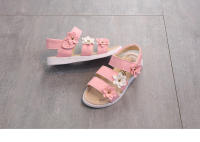 Sandalias de gladiador con flores para niña, zapatos de playa suaves, sandalias florales de verano, moda de princesa, alta calidad - details 13