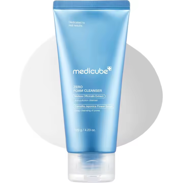 Limpiador de espuma medicube Zero para pieles sensibles: control del sebo, equilibrio de humedad y minimización de poros |   Cuidado de la piel coreano - 1