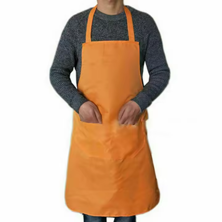 Restaurante sin mangas a prueba de aceite para cocinar, hornear, mantener la ropa limpia, accesorios de cocina, baberos, paños para eructar - 1