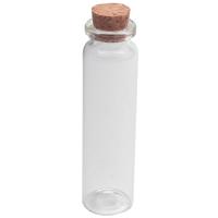 10 Uds. Mini botella de los deseos transparente de 20ml, frasco de cristal con mensaje con corcho para decoración del hogar - details 7