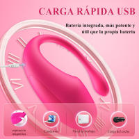 Vibrador Inalámbrico Bluetooth Control Remoto para Mujeres Estimulador de Clítoris y Punto G - details 6