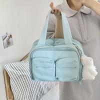 Elegante bolsa de maquillaje de nailon multifunción con múltiples bolsillos, bolso de mano, bolsa de compras impermeable - details 8