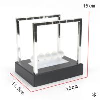 Péndulo de equilibrio luminoso de Newton, adornos creativos de escritorio para decoración del hogar, regalos artesanales de movimiento perpetuo - details 6