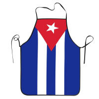 Delantal de Cocina con Bandera de Cuba Havana Unisex para Chefs, Horneados, Jardineros - details 43