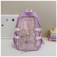 Nueva mochila Harajuku versión coreana femenina Estilo universitario Mochila para estudiantes de secundaria Mochila versátil simple de gran capacidad - details 5