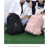 Mochila Escolar Casual Unisex Tela Oxford Resistente al Agua, Estructura Hexagonal Acolchada, Diseño Sencillo y Ligero para Estudiantes y Uso Diario - details 3