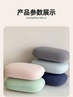 Almohada pequeña de seda para estudiantes, cojín de espuma viscoelástica para siesta y oficina, novedad de 2024 - details 15