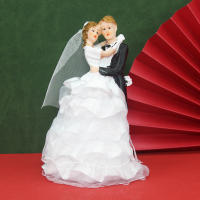 Figuritas de aniversario de boda para pareja, accesorios de coche, adornos para el Día de San Valentín, decoración del hogar, artesanías de resina, regalo - details 7