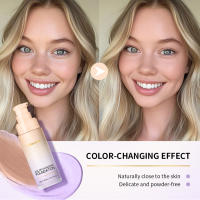 Base que cambia de Color 4 en 1, crema hidratante de larga duración, corrector resistente al agua, incluso tonificación de la piel, protector solar Spf 30, maquillaje blanqueador - details 15