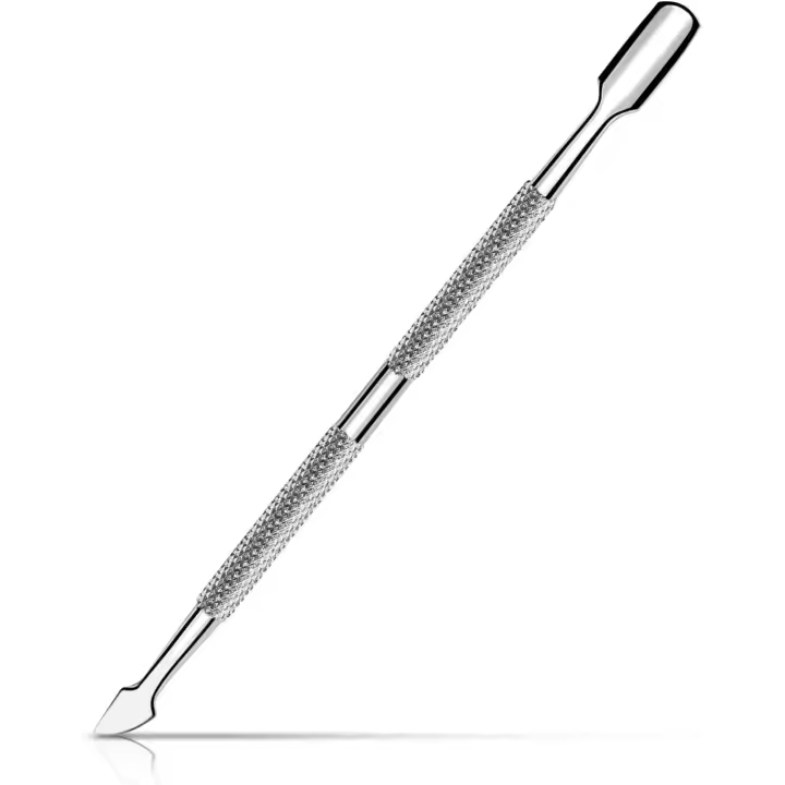 Empujador de cuchillas profesional de acero inoxidable de doble cabeza - 1