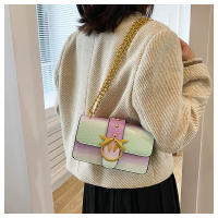 Nueva bolsa de las mujeres, la lucha contra la cadena de piedra patrón de hombro crossbody bolsa, estilo urbano simple - details 12