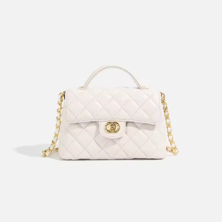 Bolso cuadrado pequeño de cadena de diamantes premium, bolso de mujer, nueva moda, bolso de mensajero de hombro versátil. - 1