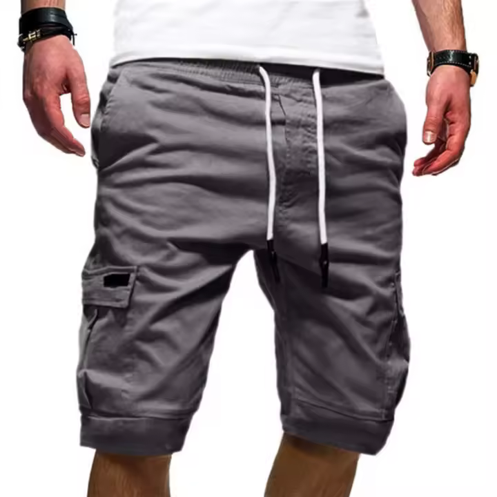 Pantalones cortos de moda de verano de talla extra grande para hombre - 1