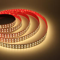 Tira de luces LED de doble fila, cinta Flexible de diodo, blanco Natural cálido, superbrillante, 12V, 24V, 2835, 5M, 240LED/m - details 9