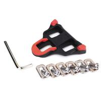 Tacos de bicicleta de carretera, calas flotantes de 6 grados, autoblocantes, pedales de ciclismo, ZAPATOS DE SISTEMA DE SPD-SL Shimano-Rojo - details 4
