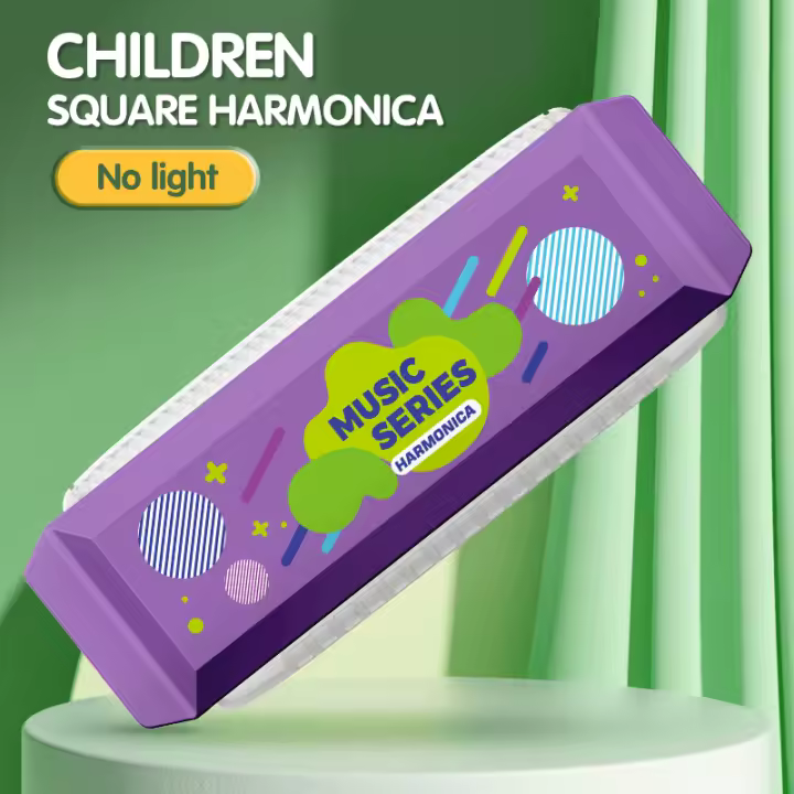 Juguetes de instrumentos musicales de armónica para niños, ayuda para la enseñanza de música, rompecabezas, Educación Temprana, guardería, principiantes, juego de fiesta para Padres - 1