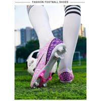Zapatos de fútbol para niños de Society, botas deportivas de cuero impermeables ultraligeras, zapatillas de entrenamiento Unisex para primavera/verano - details 19