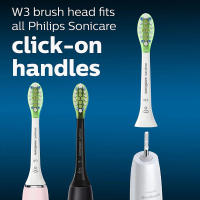 Cabezal de cepillo de dientes eléctrico para Sonicare HX9064 W3, repuesto blanco, 4 piezas - details 2
