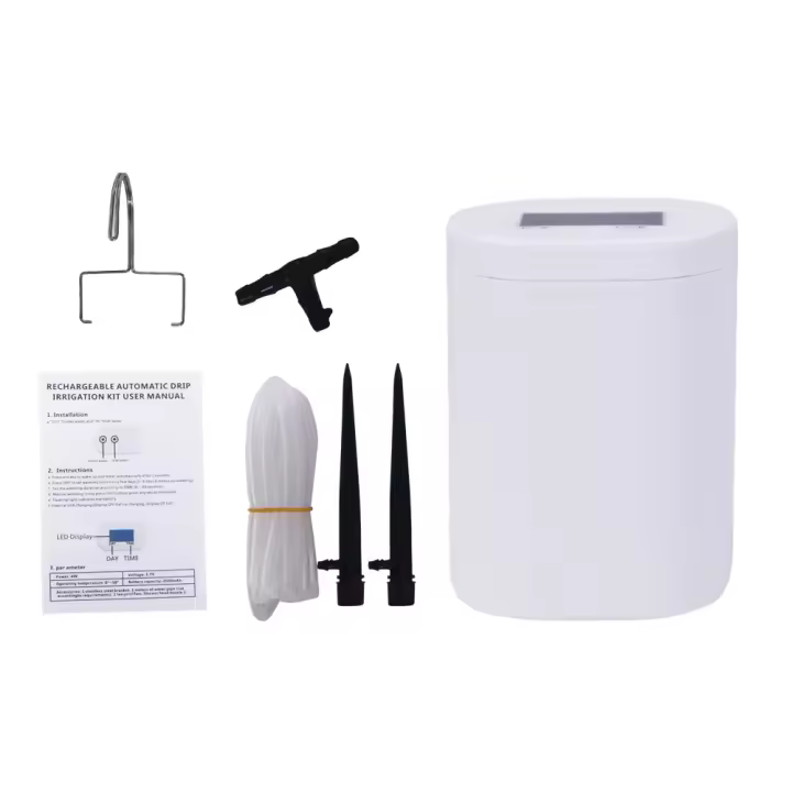 Sistema de Riego Automático para Plantas de Interior con Temporizador Fácil Instalación Herramienta de Irrigación para Macetas Producto Normal con Batería - 1