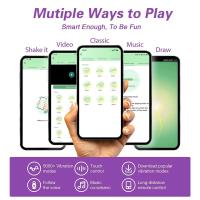 Vibrador con aplicación Bluetooth para mujer, estimulador magnético del clítoris con Control remoto inalámbrico, Juguetes sexuales para adultos, mujeres y parejas - details 4