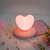 Lámpara LED de mesa con Control táctil, lámpara de modelado de chica recargable por USB, ahorro de energía, decoración romántica en forma de corazón de amor, luz nocturna - details 4