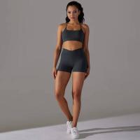 Conjuntos de Yoga Top Corto de Deportiva con Espalda Bonita Ropa Deportiva para Mujeres - details 1