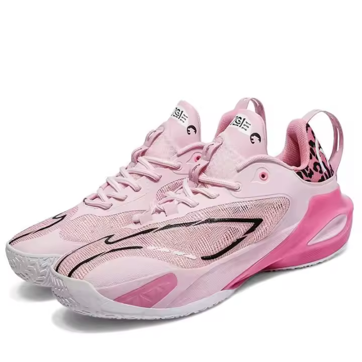 Los zapatos de baloncesto informales para hombre son zapatos deportivos de moda, con un nuevo diseño de suela de goma elástica y parte superior de malla de PU. - 1