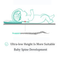 Almohada de Cuidado Infantil Ajustable con Protección para la Cabeza en Algodón 100% Para viajes y uso diario ideal para 0-12 Meses - details 8