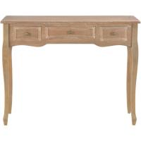 Mesa de entrada recibidor consola 3 cajones madera MDF mesa auxiliar pasillo vestíbulo comedor teléfono llaves mueble aparador tocador - details 30