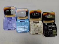 Hot i16Pro botones de teléfono abatibles no inteligentes, tarjeta dual, old man 2g F15 mini - details 0