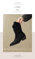 Nuevas botas occidentales británicas de tacón medio - details 0