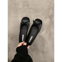 De suela plana solo zapatos femeninos primavera y otoño hadas viento un pedal arco de suela suave cabeza redonda poco profunda boca beanie zapatos ballet solo zapatos - details 13