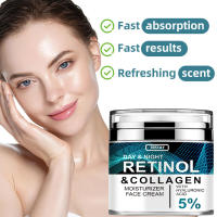 Crema de colágeno Retinol con ácido hialurónico Crema facial de retinol y colágeno Crema de ácido hialurónico con retinol y colágeno antienvejecimiento - details 3