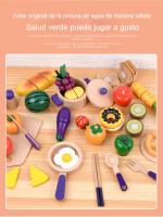 Juego realista de cortar frutas, juguetes divertidos y educativos, juegos de imitación para niños de 2 a 5 años, simulación de corte de verduras ¡divertido! - details 9
