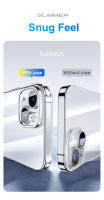 Baseus-funda transparente de silicona TPU para iPhone, carcasa fina y suave, antiamarilla, ultrafina, para iPhone 16 Pro Max - details 3