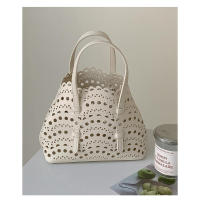 Nuevo estilo de mujer tallada hueca, bolso de cesta cruzado de alta gama a la moda para el trabajo - details 20