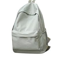 Mochila escolar impermeable de gran capacidad para mujer, mochila escolar con cremallera suave, Color sólido, mochila informal para adolescentes y niñas, suministro para estudiantes - details 39