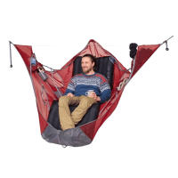 Hamaca que acampa al aire libre portátil con el color colgante de la mosquitera - details 1