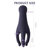 Embalaje privado SEX Glan Masajeador estimulante Retraso Resistencia Entrenador Vibrador Clímax Oral Masturbador masculino Avión Copa Juguetes sexuales para hombres - details 10