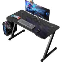 Mesa Gaming 120 x 60 cm, Escritorio Gaming en Forma de Z Ergonómica - details 0