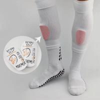 Espinilleras de fútbol protectoras para piernas, absorción de impactos, EVA grueso, entrenamiento, cubierta para piernas, antideslizantes. - details 5