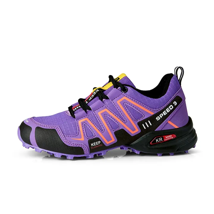 Zapatillas de senderismo impermeables antideslizantes para mujer, zapatos de tenis ligeros para el trabajo, zapatos de Trekking para caminar - 1