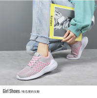 Deportes corriendo 2022 nuevos zapatos negros de malla para mujer, estilo primaveral, zapatos informales de fondo plano, ligeros y de suela blanda - details 14