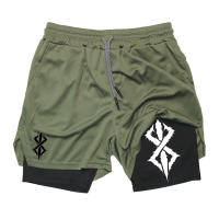 Pantalones Cortos de Verano para Hombres 2 en 1 Gimnasio Athletico Secado Rápido - details 5