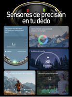 Anillo SANLEPUS con Seguimiento de Salud: Sueño, Oxígeno en Sangre y Actividad Física | Diseño Elegante - details 5