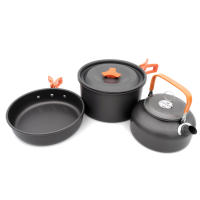 Juego de Cocina Plegable Portátil Utensilios Duraderos de Aluminio para 2-3 Personas Resistente al Calor Ideal para Camping y Picnics - details 7
