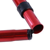 Bastón Telescópico De Aleación De Aluminio Para Senderismo Y Trekking Plegable Con Punta De Goma Para Ancianos Color Negro/Cobre - details 12
