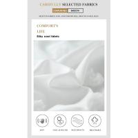 Juego de Ropa de Cama Amazon Tres Piezas de Textil para el Hogar de Color Sólido con Flor Cortada - details 2